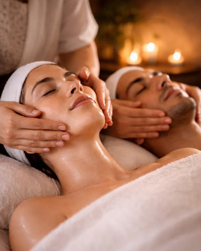 25 STEP ROYALTY TREATMENT FOR TWO | HEADSPA | FACESPA | ANTI BLOATING ABDOMINAL DETOX MASSAGE